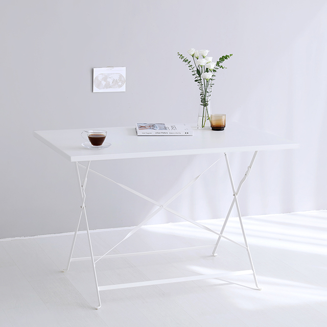 접이식 테이블 사각 간이 접는 다용도 폴딩테이블 먹방