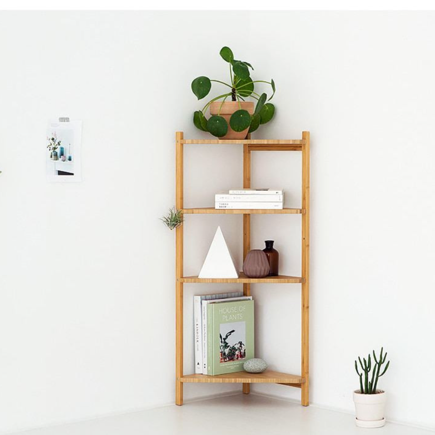 카페 인테리어 코너 장식장 수석 상패 트로피 소형 거실 진열장