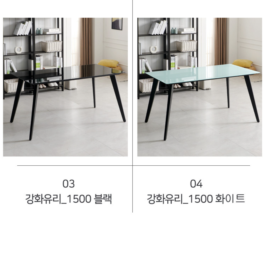 식당용 테이블 커피숍 테이블 영업용 카페용 원목 카페 테이블 - 상세 이미지 5