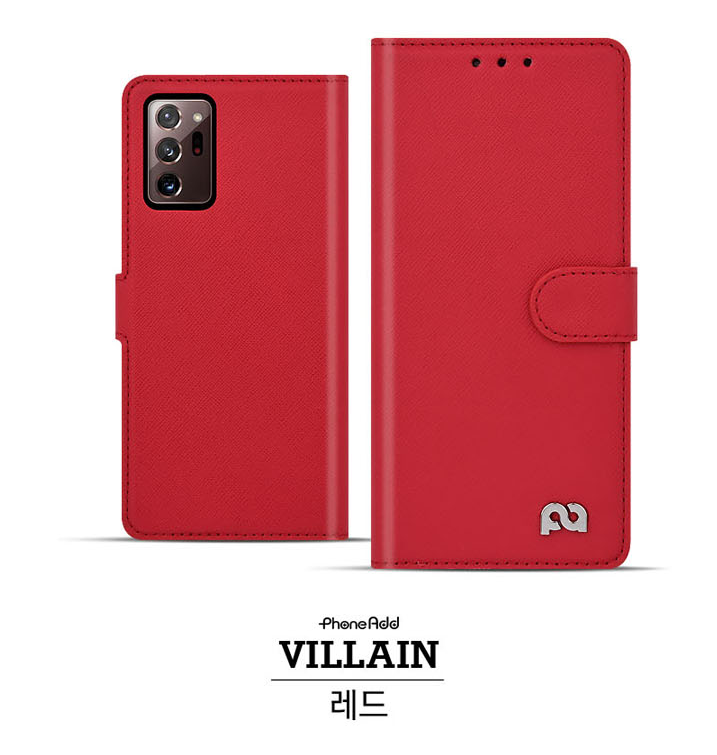 빌런 갤럭시점프2 다이어리 카드 지폐수납 휴대폰 지갑 케이스 - 상세 이미지 4