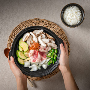 백년밥상 우삼겹 된장찌개 밀키트 맛있게 먹은 솔직 후기 - 상품 이미지 4