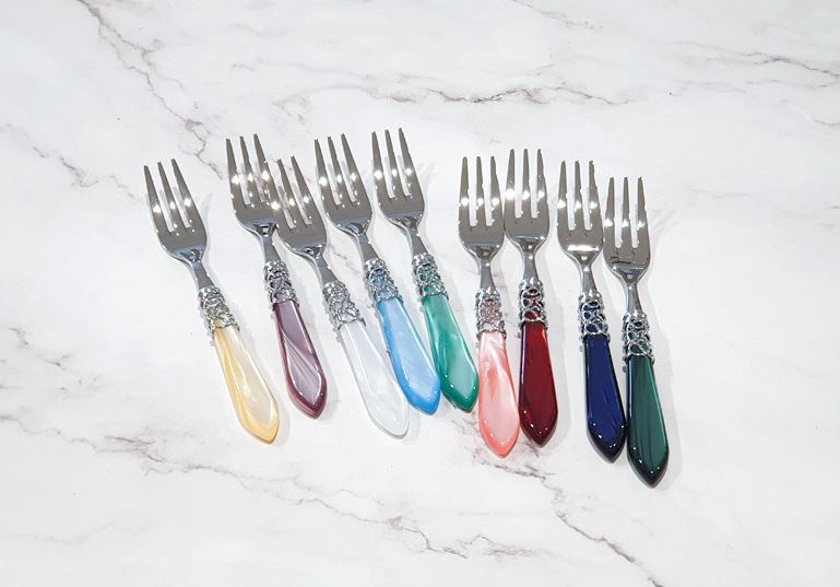 까사 부가티 커트러리 멜로디아 케익포크 (9색)