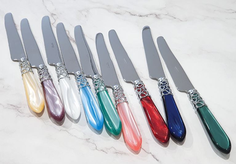 까사 부가티 커트러리 멜로디아 디너나이프 (9색)