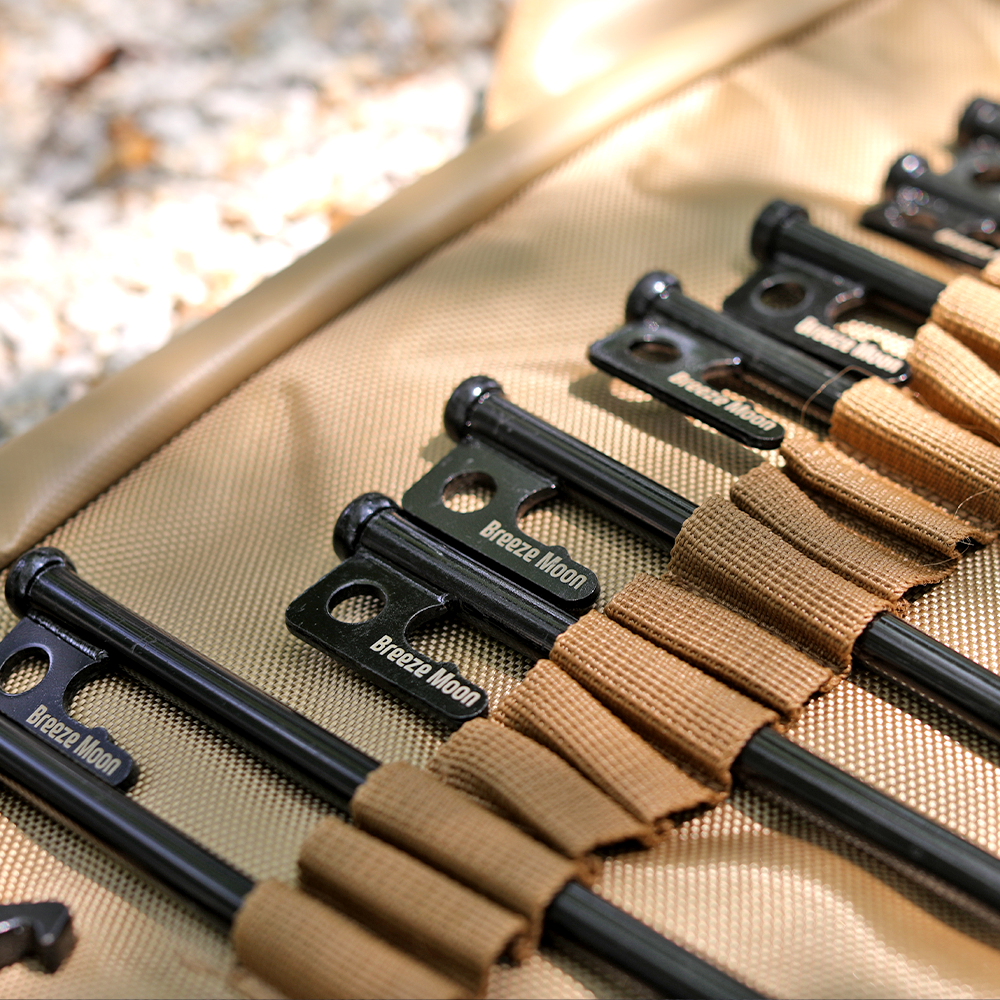 브리즈문 단조팩 텐트팩 캠핑 타프 팩 말뚝 크롬 20cm