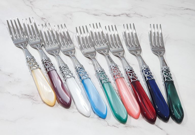 까사 부가티 커트러리 멜로디아 디너포크 (9색)