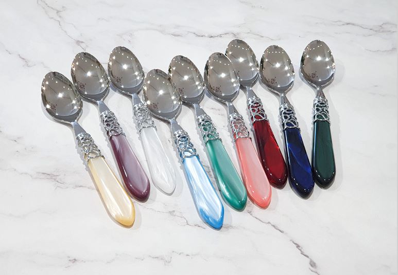 까사 부가티 커트러리 멜로디아 디저트스푼 (9색)