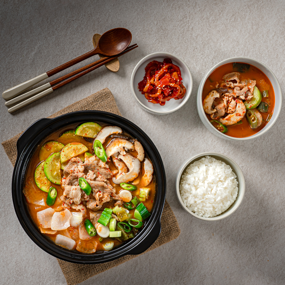 우삼겹 된장찌개 밀키트 추천 백년밥상 가성비 밀키트 된장찌개 레시피