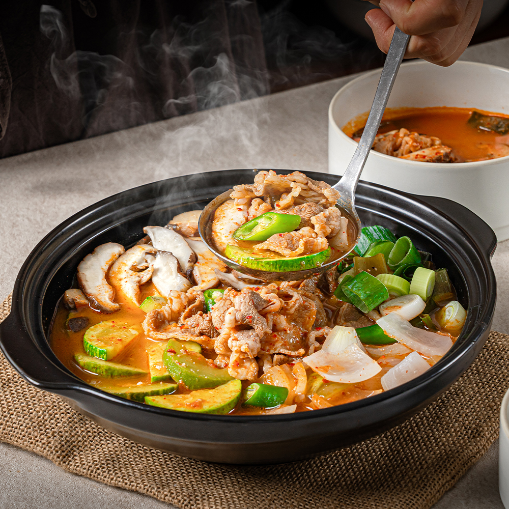 우삼겹 된장찌개 밀키트 추천 백년밥상 가성비 밀키트 된장찌개 레시피