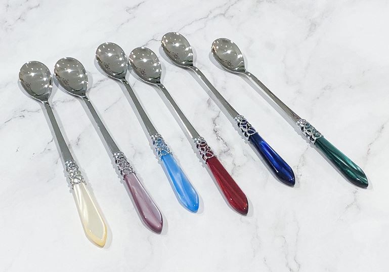 까사 부가티 커트러리 멜로디아 롱스푼 (6색)