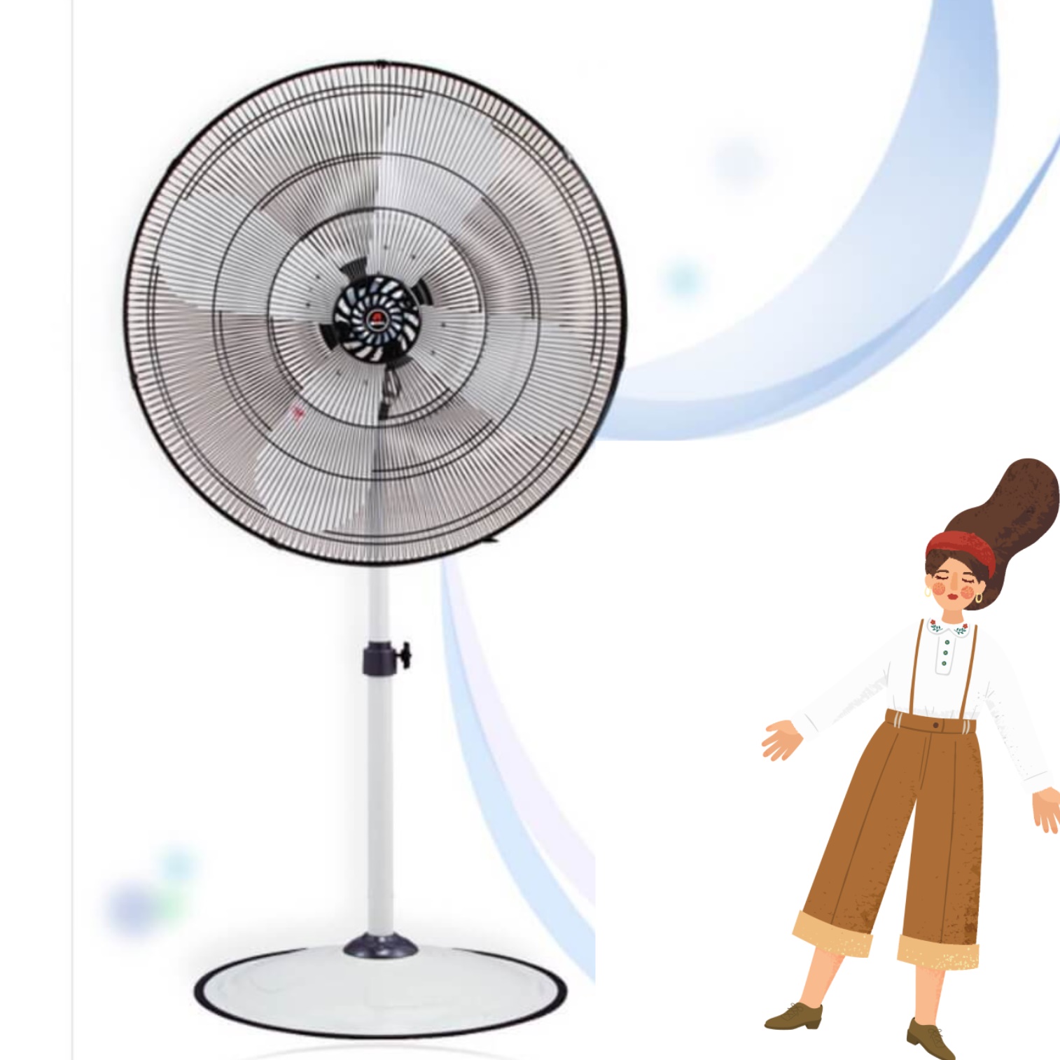 초대형 30인치 선풍기 공장용 선풍기 공장 매장 매장용 영업용 선풍기 - 메인 이미지