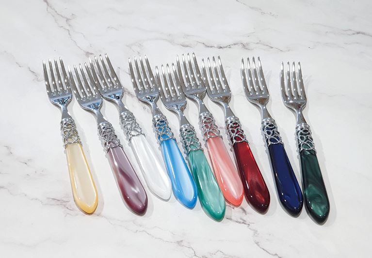 까사 부가티 커트러리 멜로디아 디저트포크 (9색)