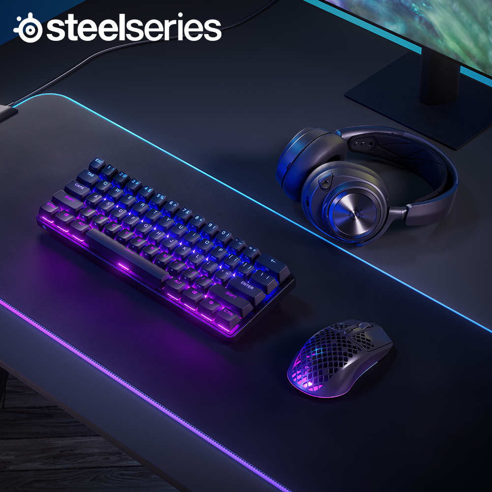 스틸시리즈 Apex Pro Mini WL US 자석축 무선 게이밍 키보드 블루투스 감도조절 동시입력 매크로설정 - 상세 이미지 5
