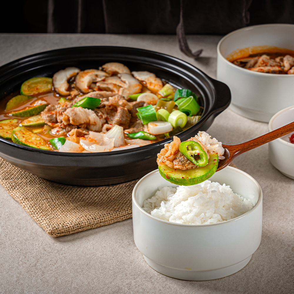 우삼겹 된장찌개 밀키트 추천 백년밥상 가성비 밀키트 된장찌개 레시피