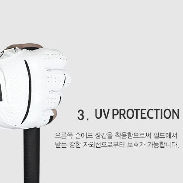 오른손 남성 연습용골프장갑 땀 골프반장갑 손등가리개 - 상세 이미지 5