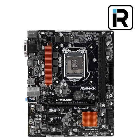 애즈락 [중고]<b>H110M-HDV</b> LGA 1151 소켓 6세대 7세대 애즈락 메인보드