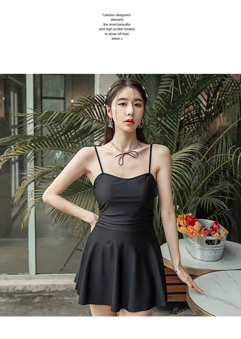 [L-5XL/빅사이즈] 여리여리 원피스 수영복 체형커버 긴팔 시스루 셔링 래쉬가드 커버업 + 2피스 세트 상세 이미지 10
