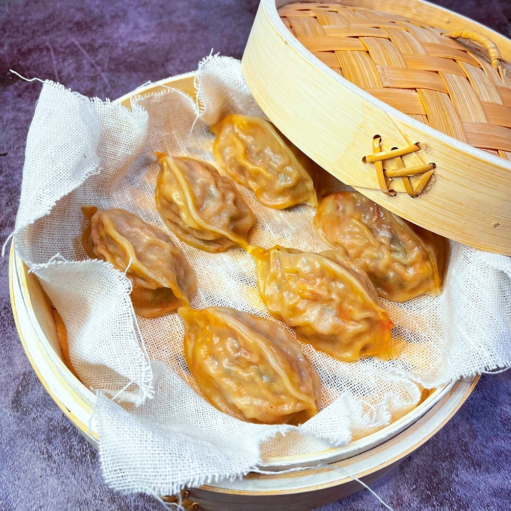 홍가네집만두 얇은피 꽉찬속 미친 매운 김치만두 국산 수제김치 맛집 (900g/30개입) - 상세 이미지 4