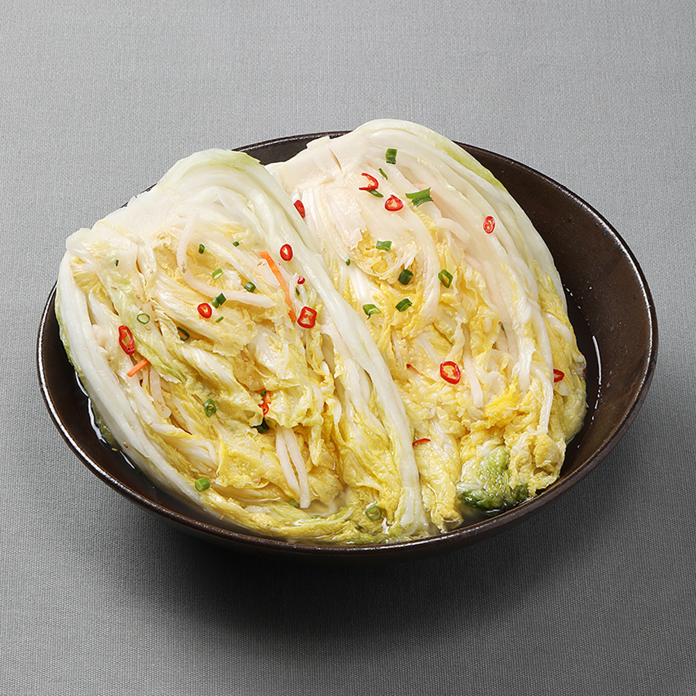 건수성찬 전라도 백김치 10kg - 메인 이미지