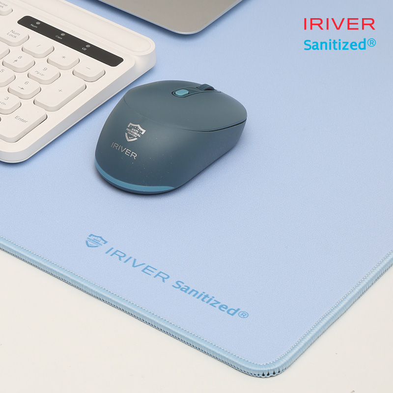 아이리버 Medic-SGP800 항균 대형 게이밍 데스크 장패드 시에라블루