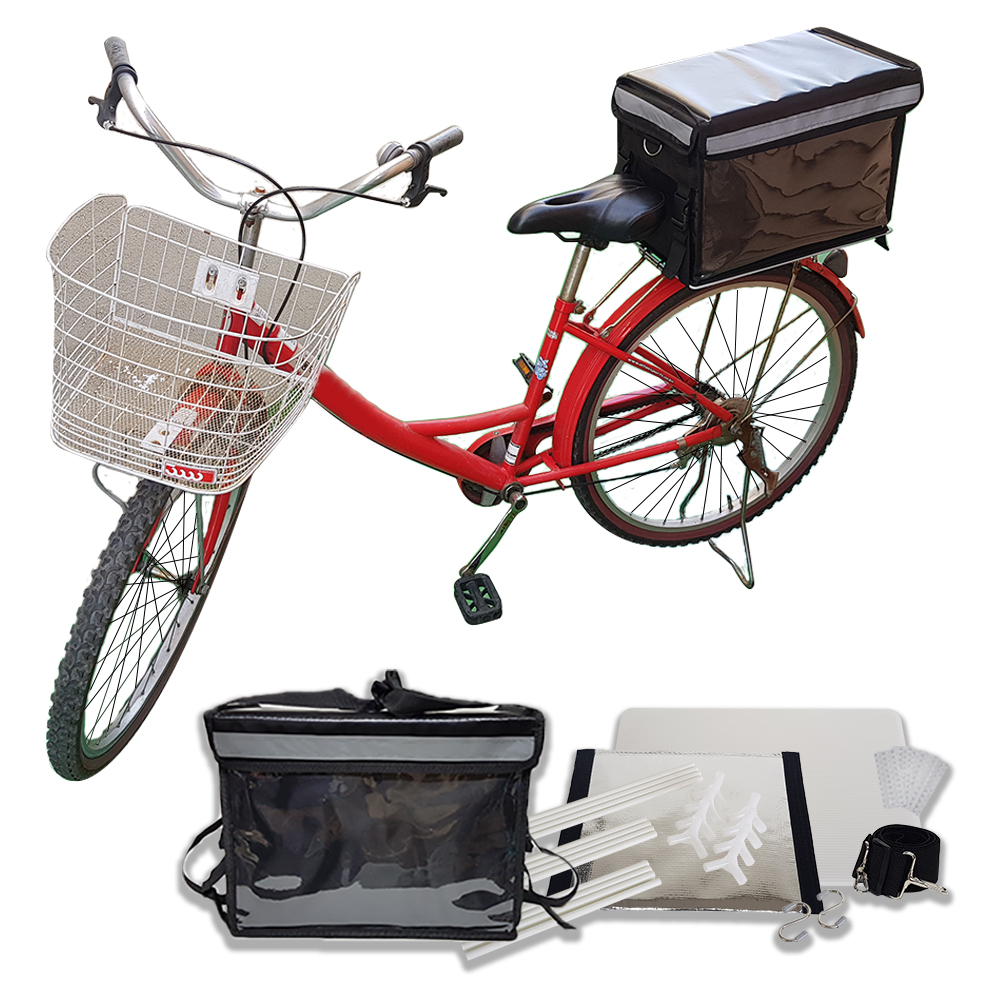 자전거 배달가방 7가지 구성품 62L 전기 전동 킥보드 보온보냉