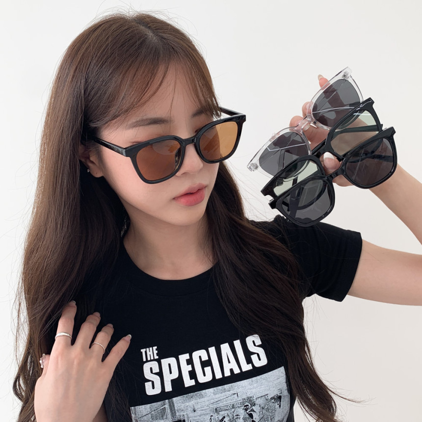 [UV400/선글라스16종] 캣츠 유니크 힙 y2k 라운드 인싸 레트로 자외선차단 틴트 선글라스 모음 상세 이미지 551
