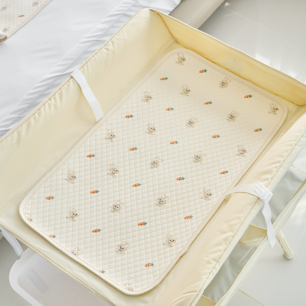 아가짱 신생아 무형광 논슬립 기저귀교환대 맞춤 방수요 소형 70cmx40cm