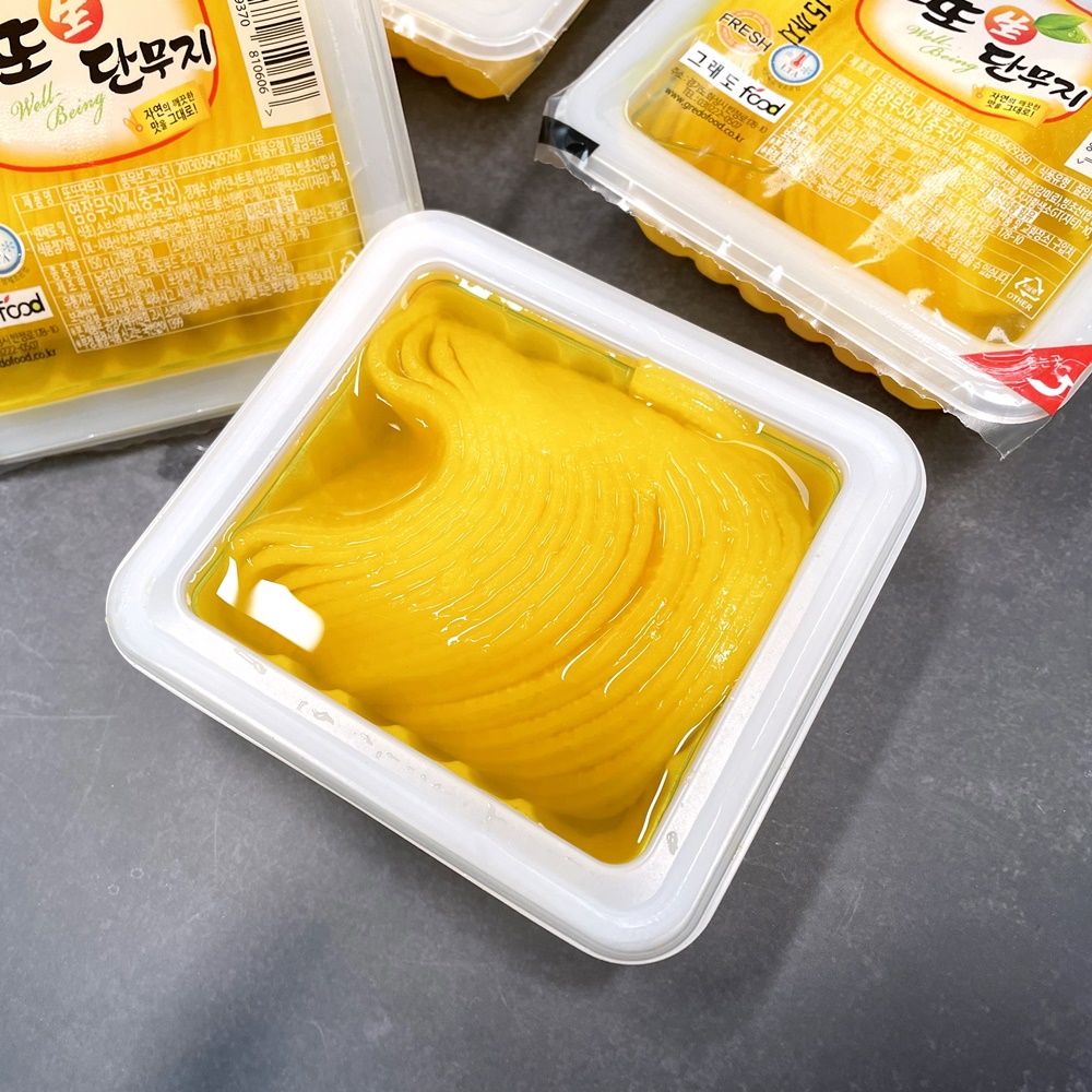 그래도푸드 일회용 슬라이스 반달단무지 꼬마 미니 얇은 단무지 150g, 20개 - 상세 이미지 5