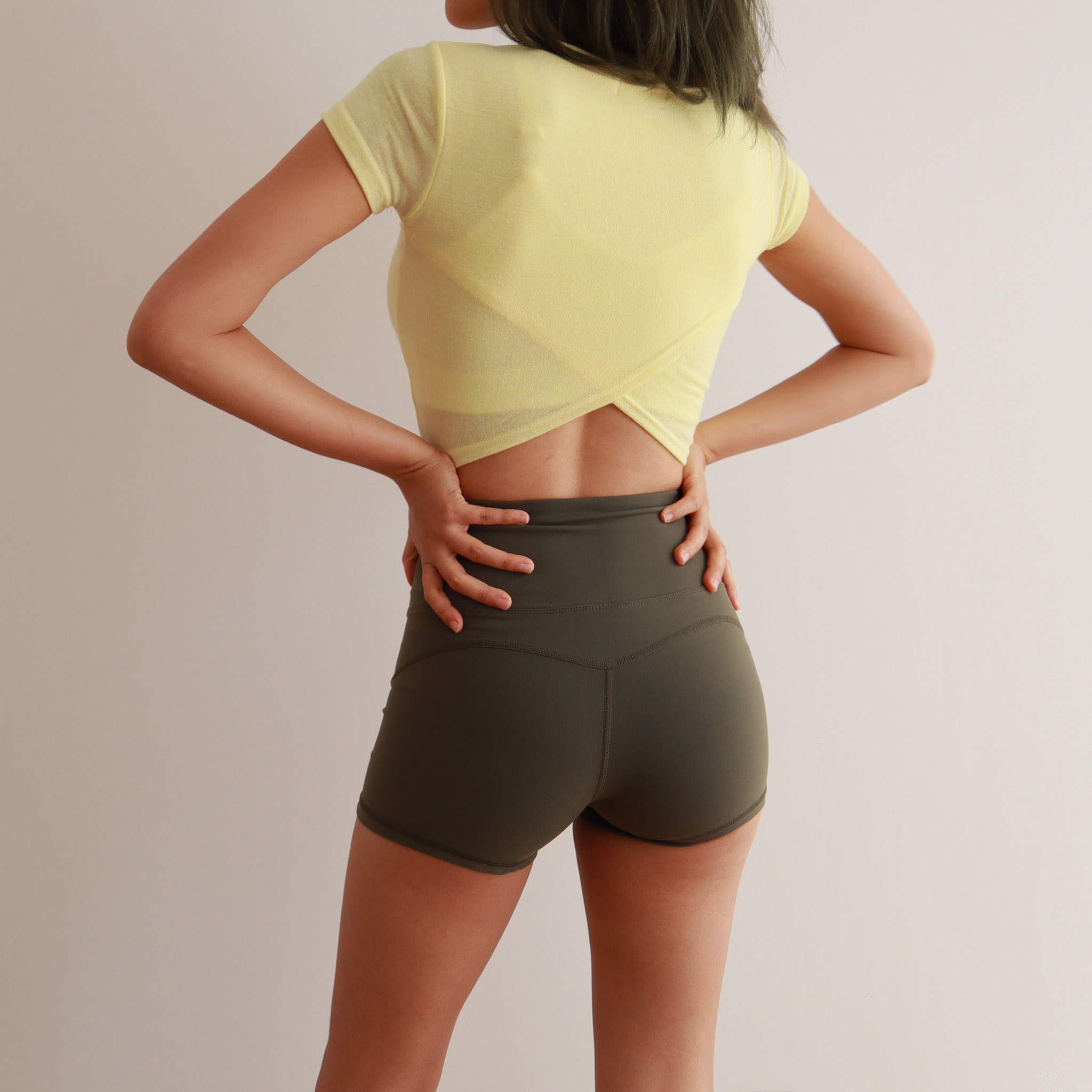 슈퍼 3부 레깅스 필라테스복 요가복 필라테스옷 요가 필라테스 하의 바지 상세 이미지 13
