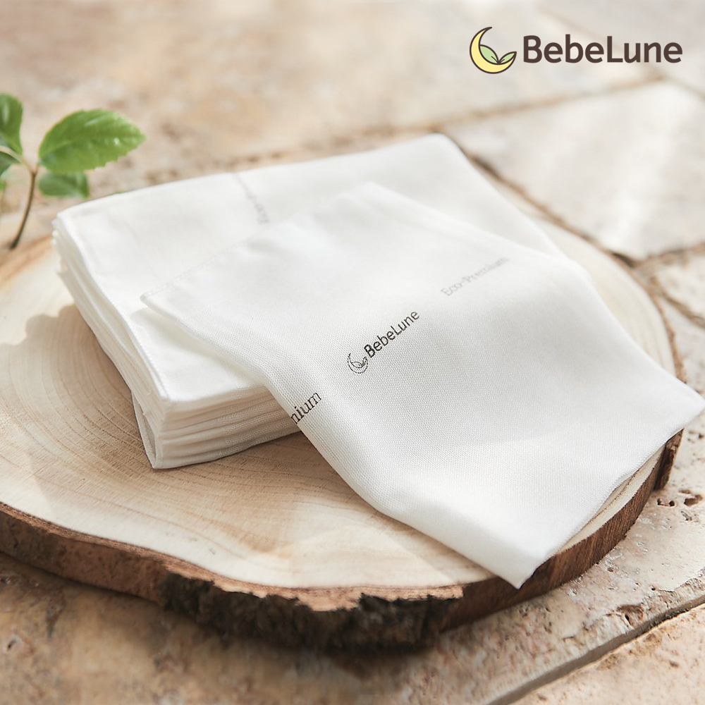 베베룬 에코프리미엄 소프트모달 거즈손수건 신생아 가제 아기손수건