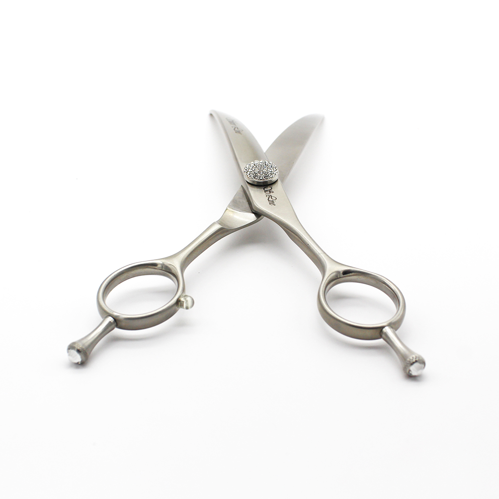 실버라인펫 MHC 강아지 미용 딥커브 라이트 애견 커브가위 이미지 3