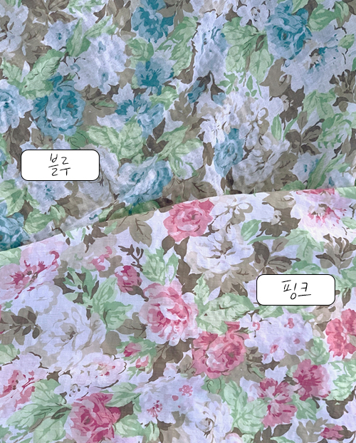 더블유패브릭 리플 로사 CR 여름 쿨링 냉감이불 매트커버 원단 천가게 - 상세 이미지 2