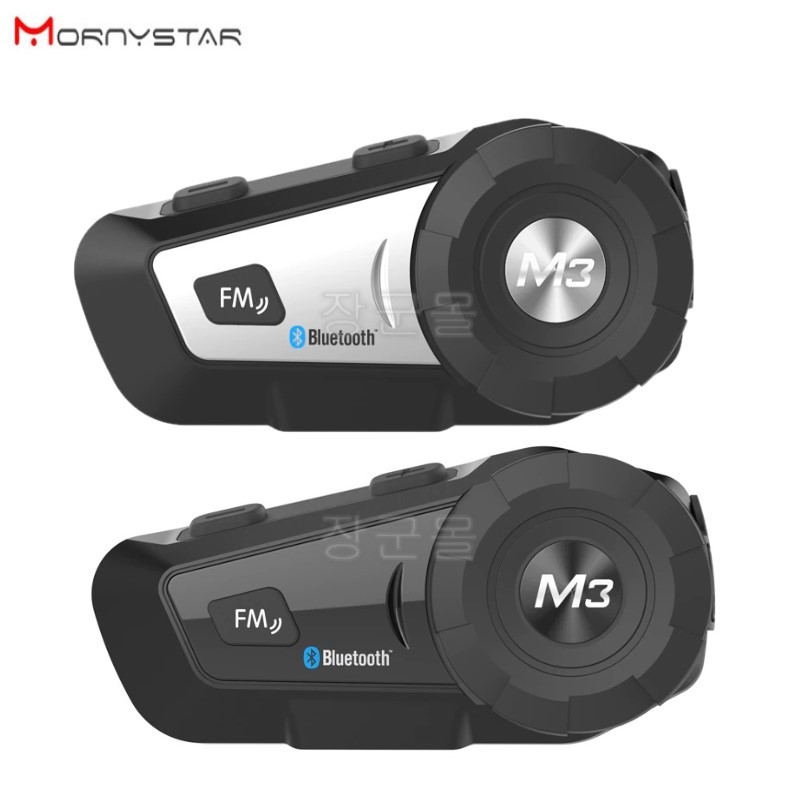 모니스타 M3 Plus 오토바이 헬멧 블루투스 Mornystar m3 - 상품 이미지