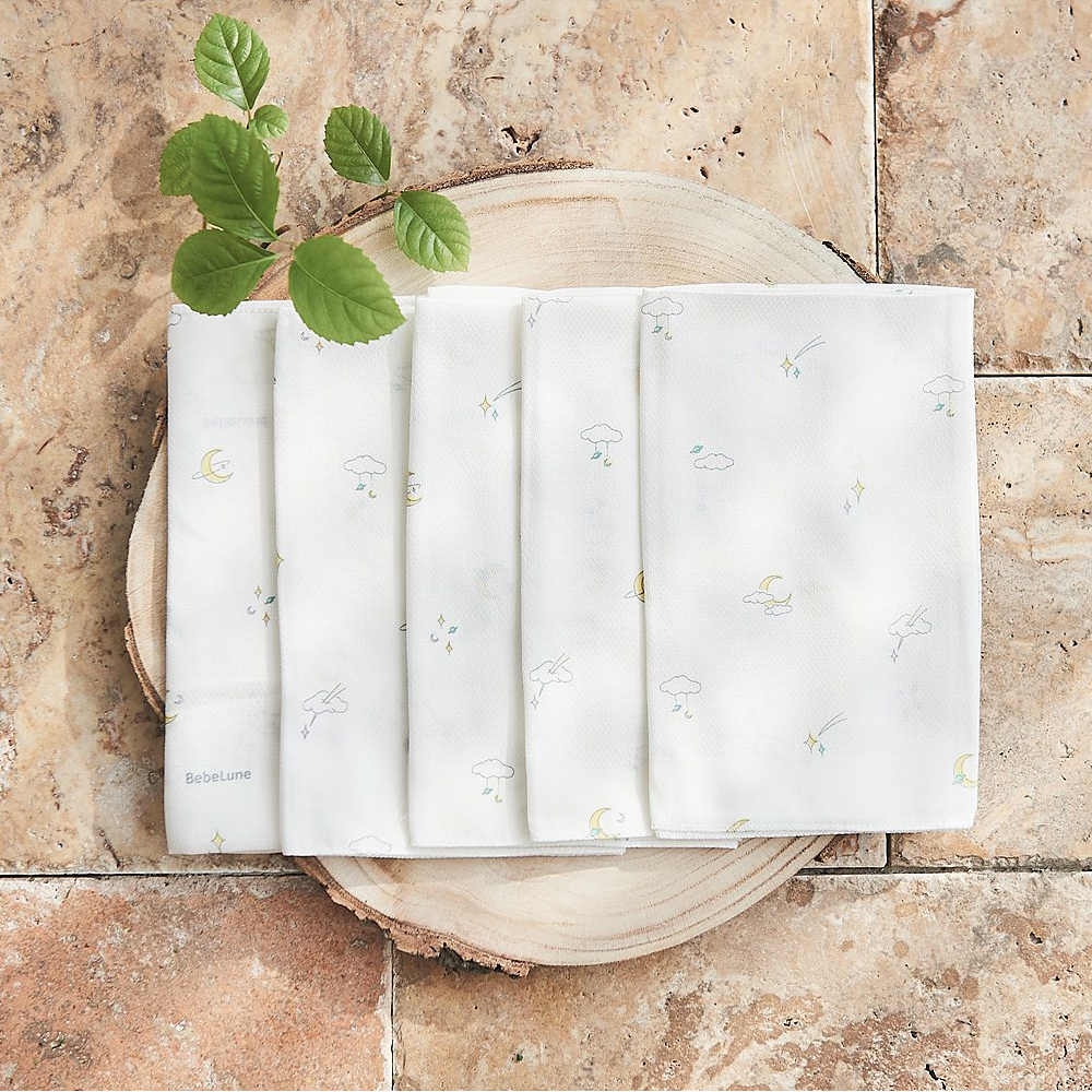 베베룬 에코프리미엄 소프트모달 손수건 패키지(30장/혼합형)