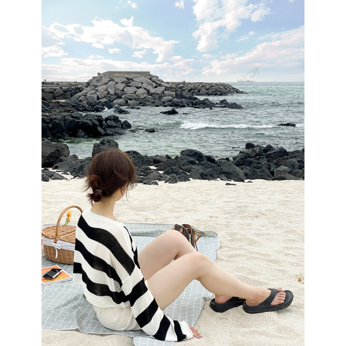 늘바론 발자유 쪼리 플립 여름 쪼리 슬리퍼 남녀공용 키높이 우포스 만큼편한 4cm