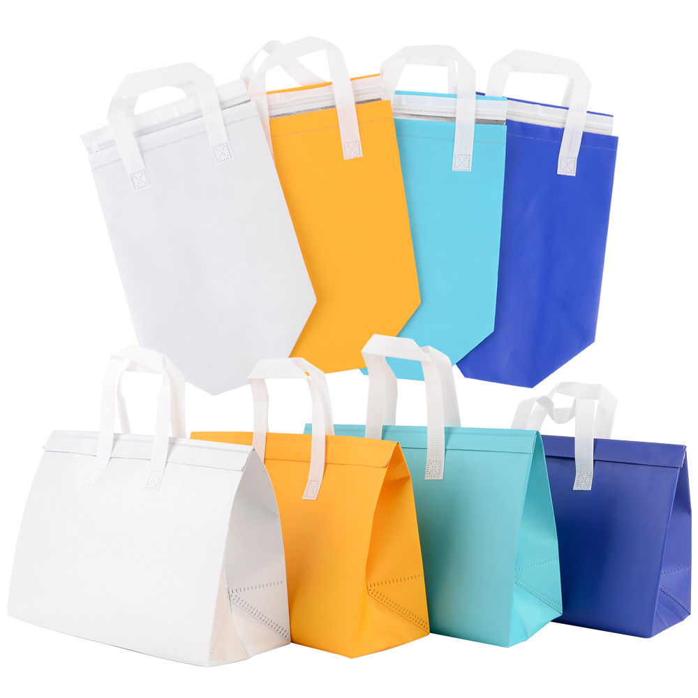 손잡이 보냉 팩 백 사각 은박 미니 쿨러백 냉온 가방