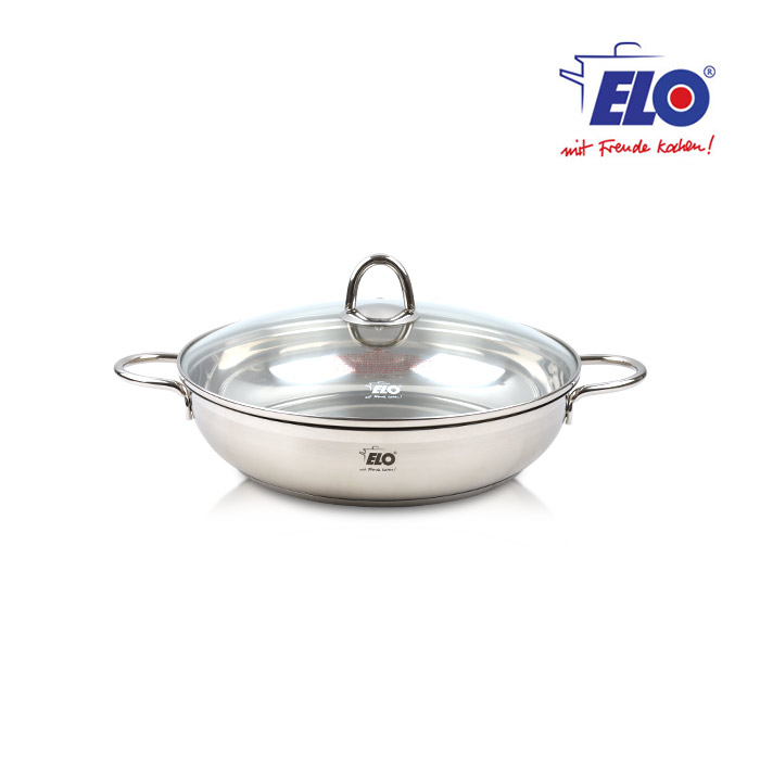 ELO 스텐 전골 22cm / 인덕션 냄비 / 바닥3중 - 상품 이미지
