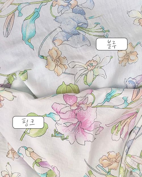 더블유패브릭 로나 워싱처리 이중거즈 면 100% 천 원단 침구 커튼 소품 천가게 - 상세 이미지 2