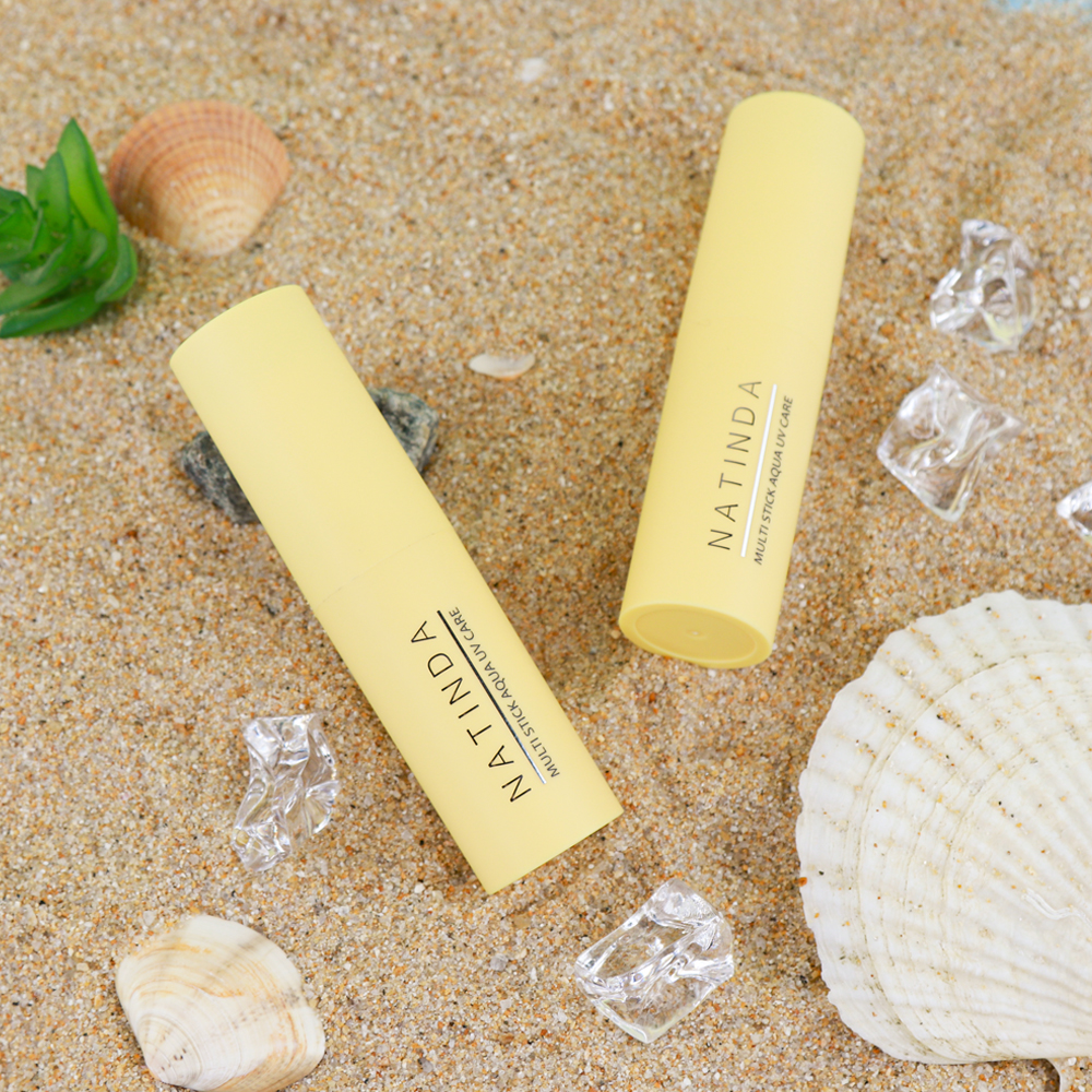 백탁없는 자외선 차단제 멀티스틱 아쿠아 유브이 케어 선스틱 SPF50 골프 휴대용 선크림 - 상세 이미지 3