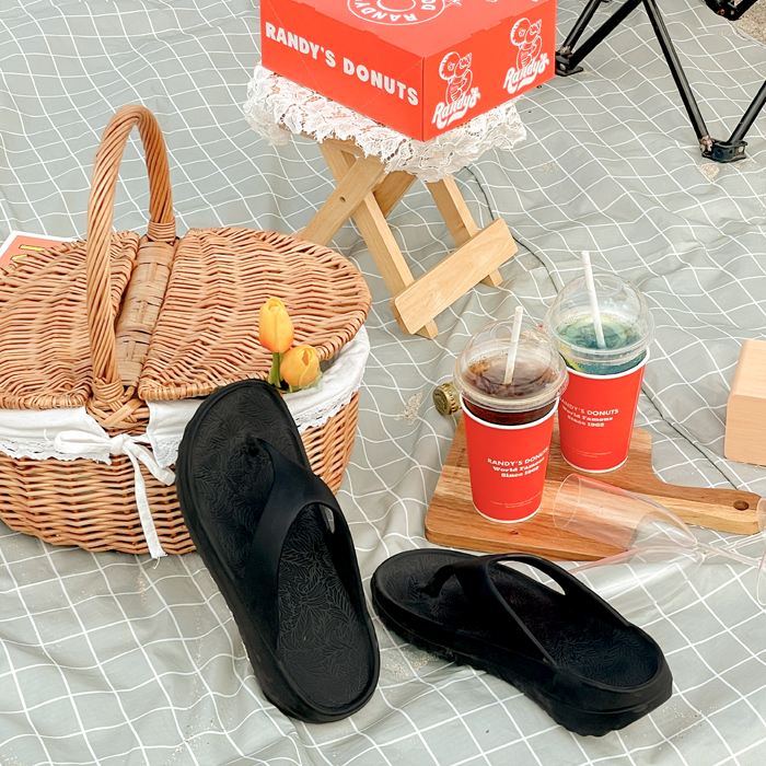 늘바론 발자유 쪼리 플립 여름 쪼리 슬리퍼 남녀공용 키높이 우포스 만큼편한 4cm