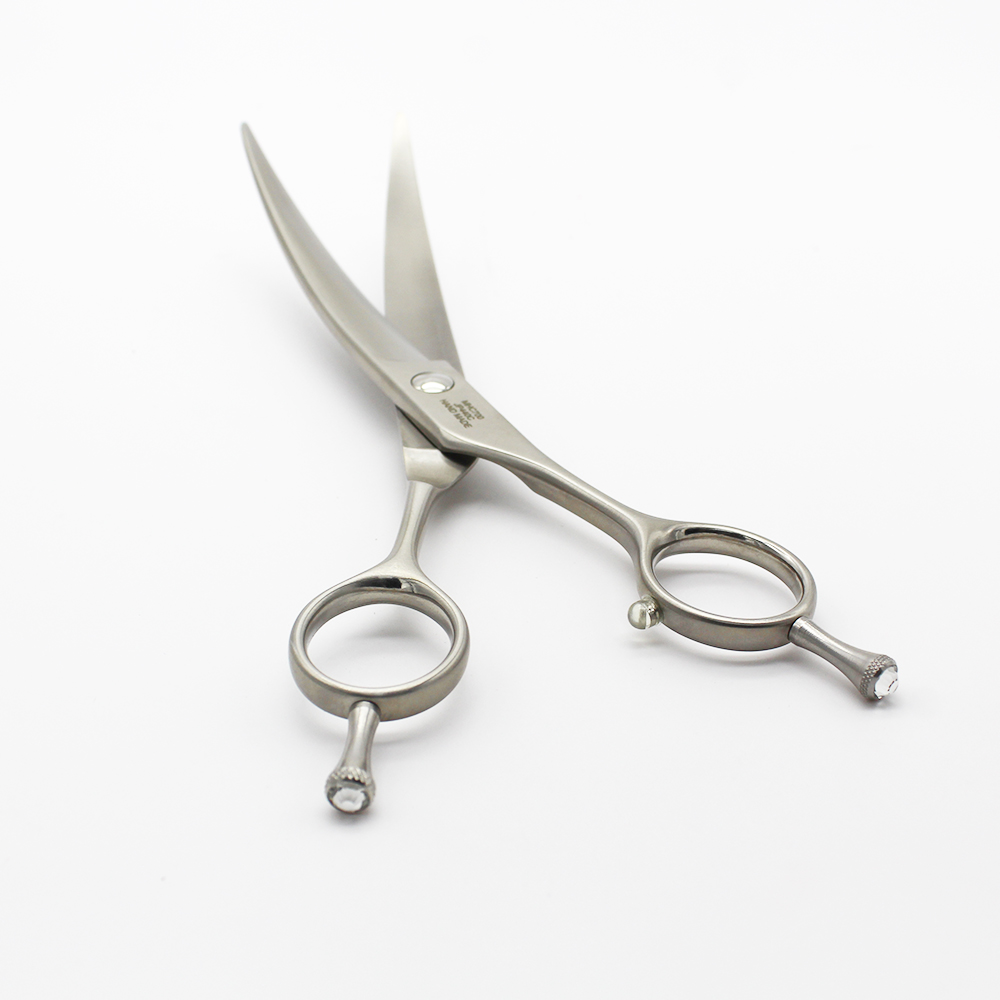 실버라인펫 MHC 강아지 미용 딥커브 라이트 애견 커브가위 이미지 2