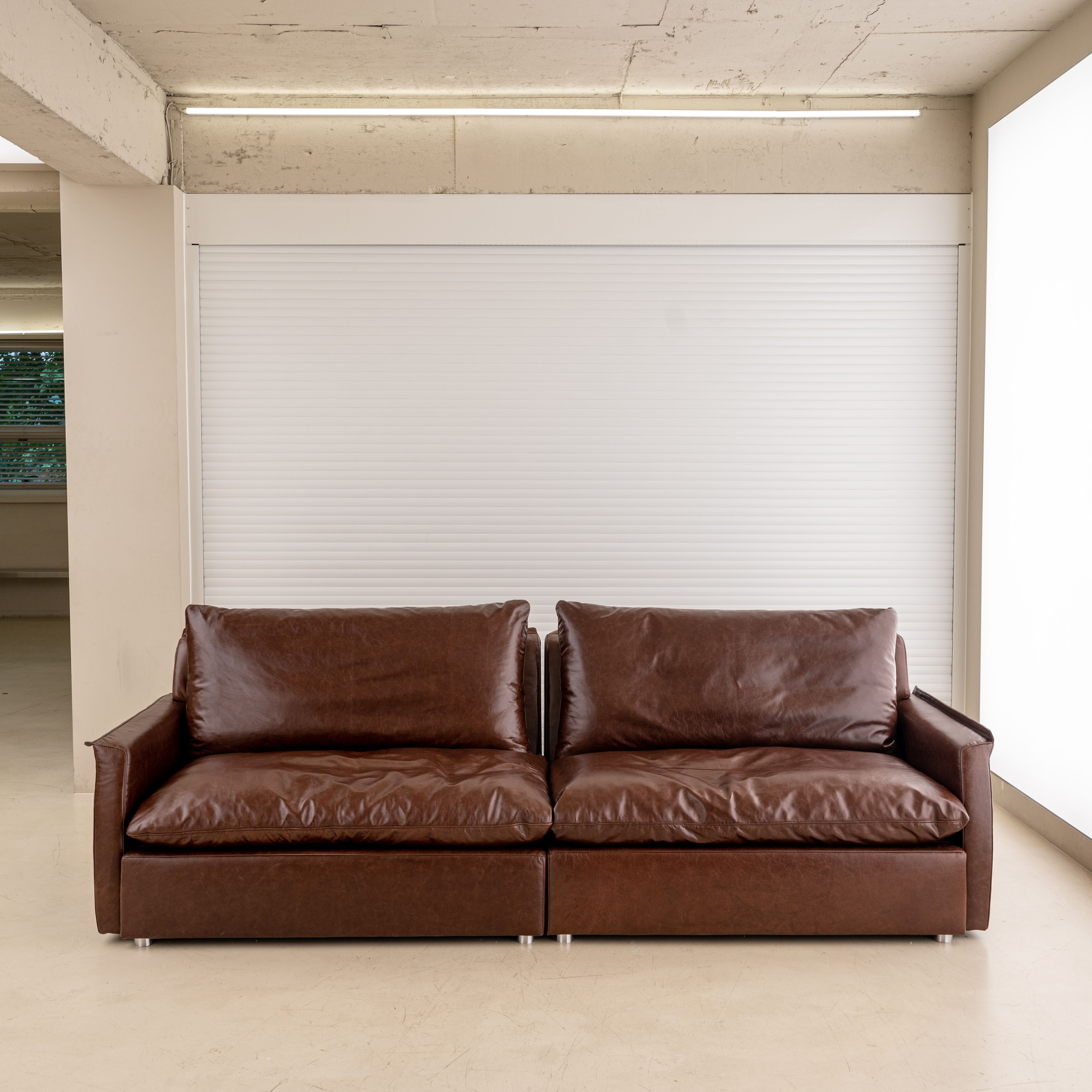 가죽소파 감탄구스 이태리 내추럴 통가죽 천연면피 모듈소파 전체가죽 PH10 빈티지 블랙 브라운