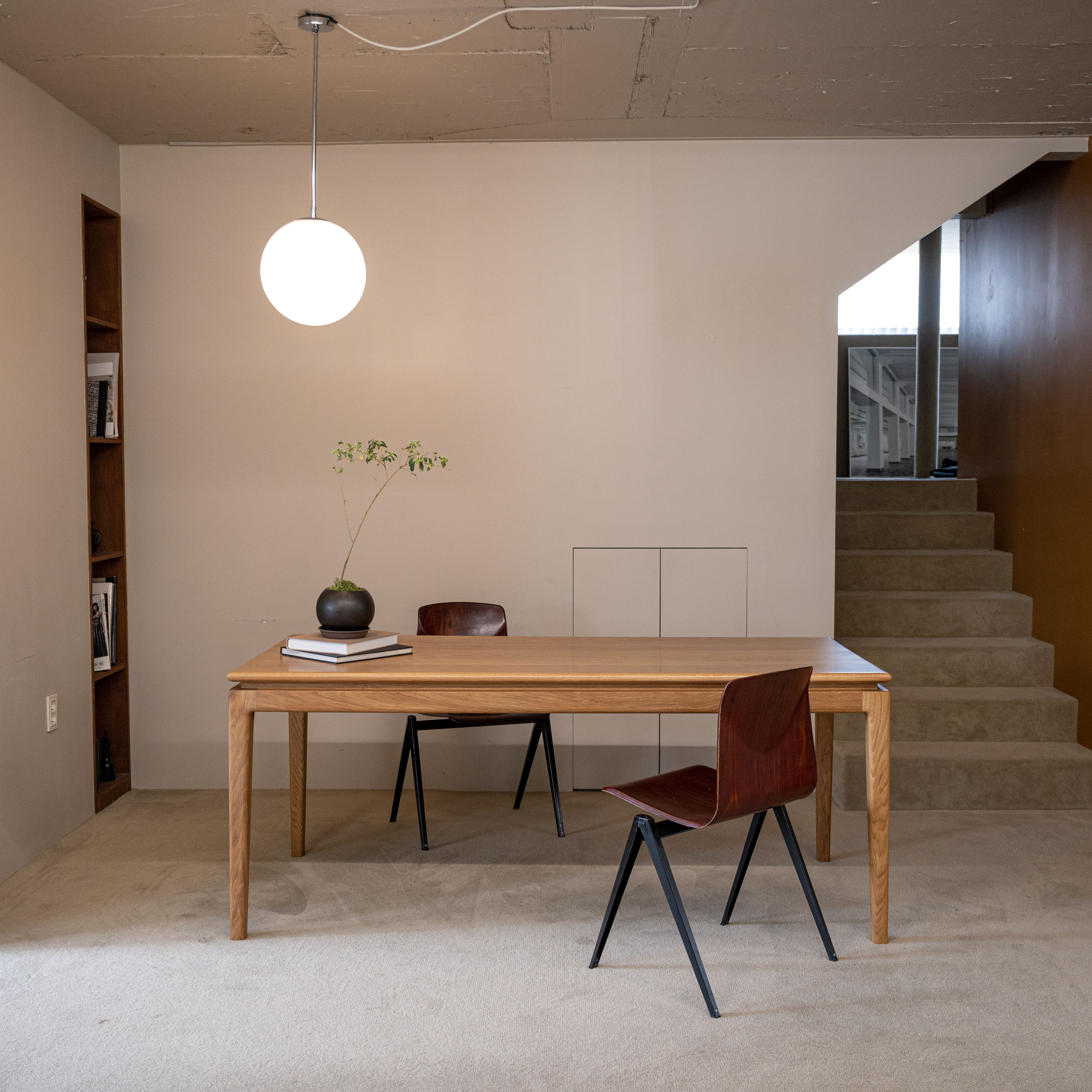 [오크 원목] 다이닝 테이블 SK-7  (6인용원목식탁) 오크상판 30T