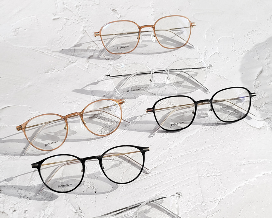 블루라이트차단 안경 티타늄 투명 안경테 뿔테 여자 남자 패션 가벼운