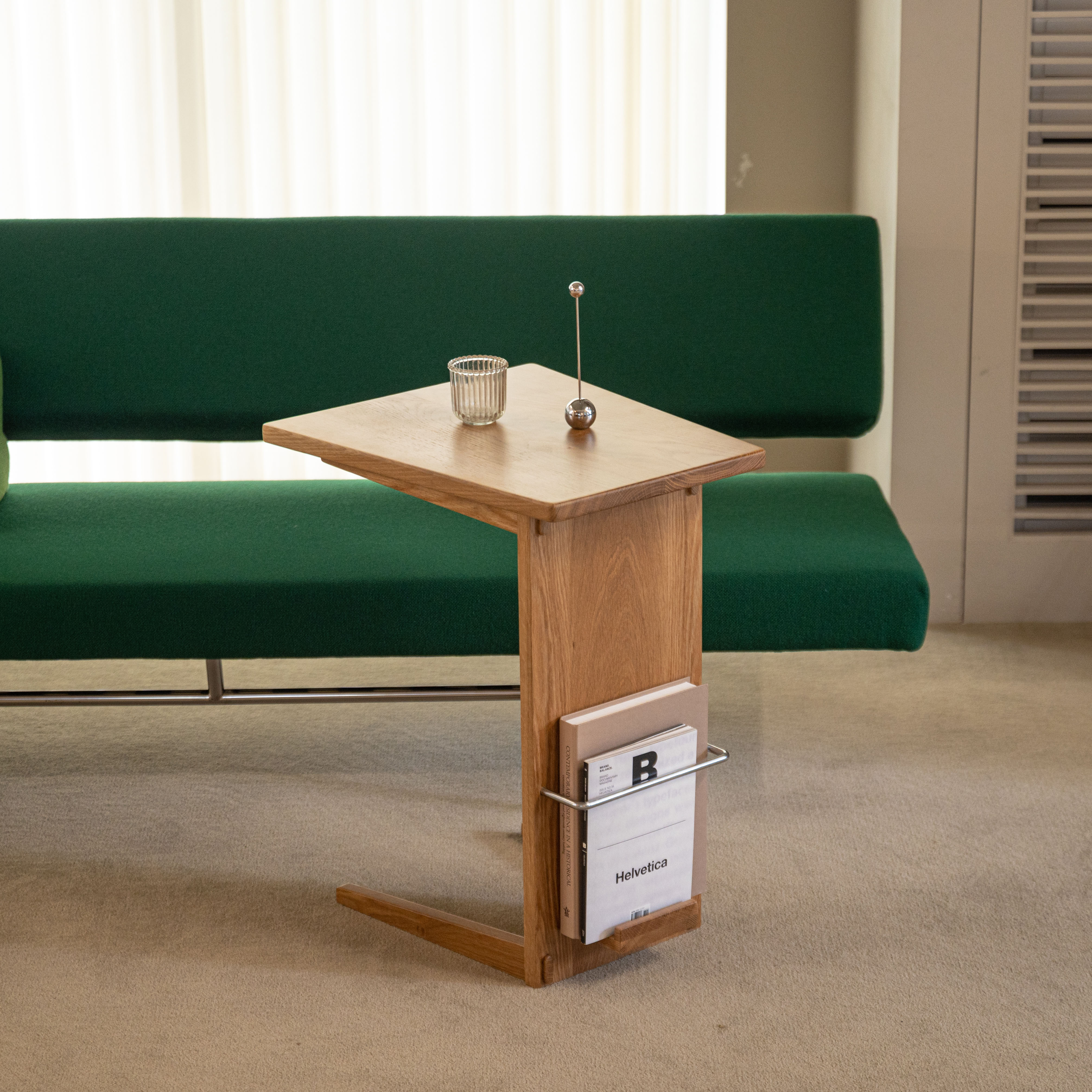 [우드/식탁용]   CH14 소파테이블 오크원목테이블 원목체어스툴