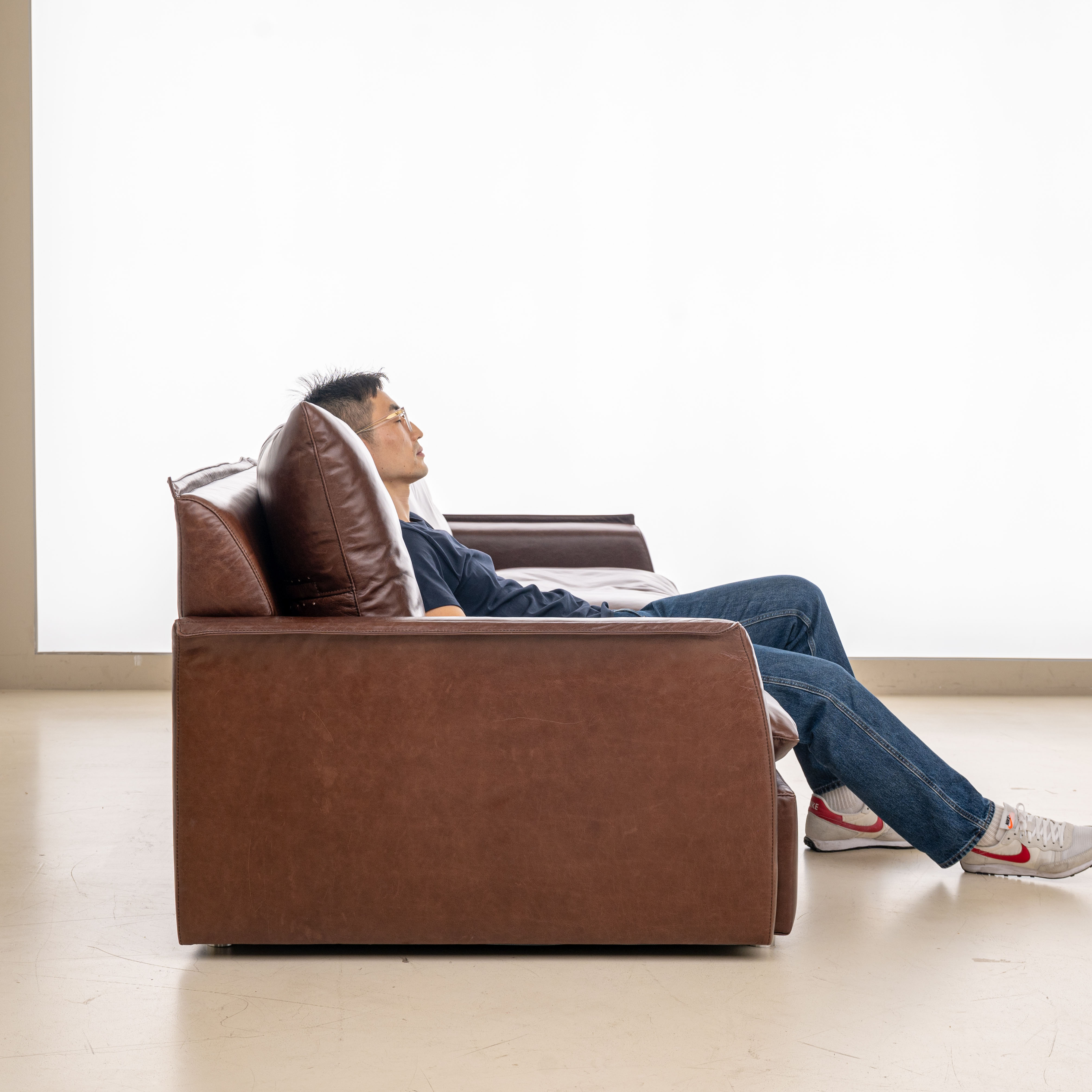 가죽소파 감탄구스 이태리 내추럴 통가죽 천연면피 모듈소파 전체가죽 PH10 빈티지 블랙 브라운