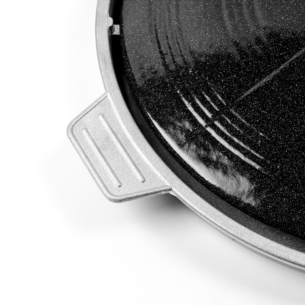 솥뚜껑 불판 무쇠 캠핑 삼겹살 270