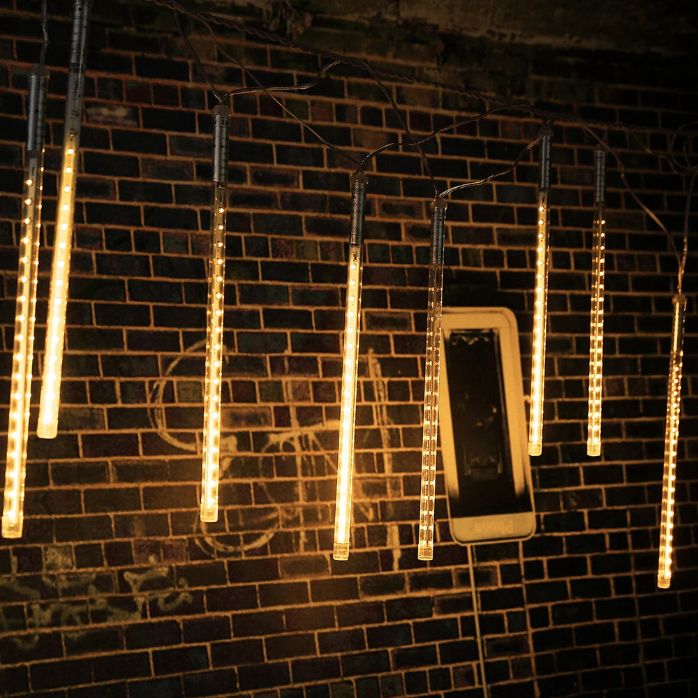 태양광 트리전구 줄조명 LED 트리등 야외 조명 스노우폴