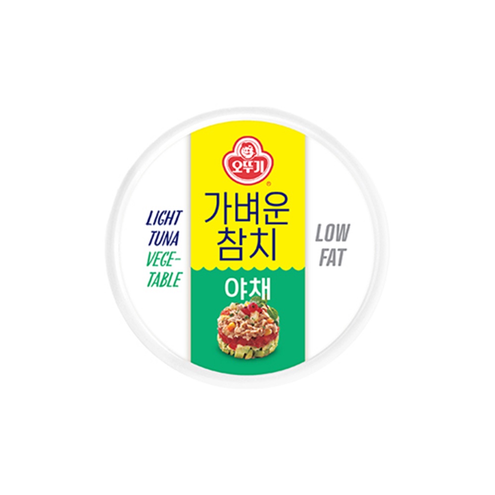 오뚜기 LIGHT&JOY 가벼운 참치 야채참치, 135g, 4개 - 상세 이미지 2