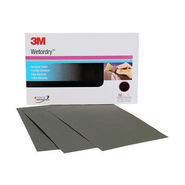 3M 02044 칼라샌딩 2000방 50장 - 상품 이미지