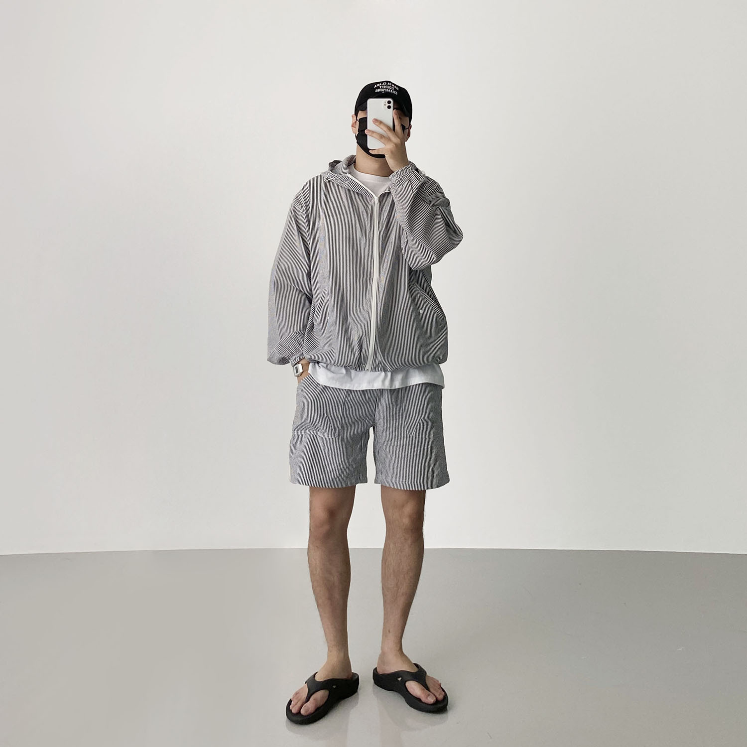 체크아노락 여름아노락세트 아노락셋업 - 상세 이미지 5